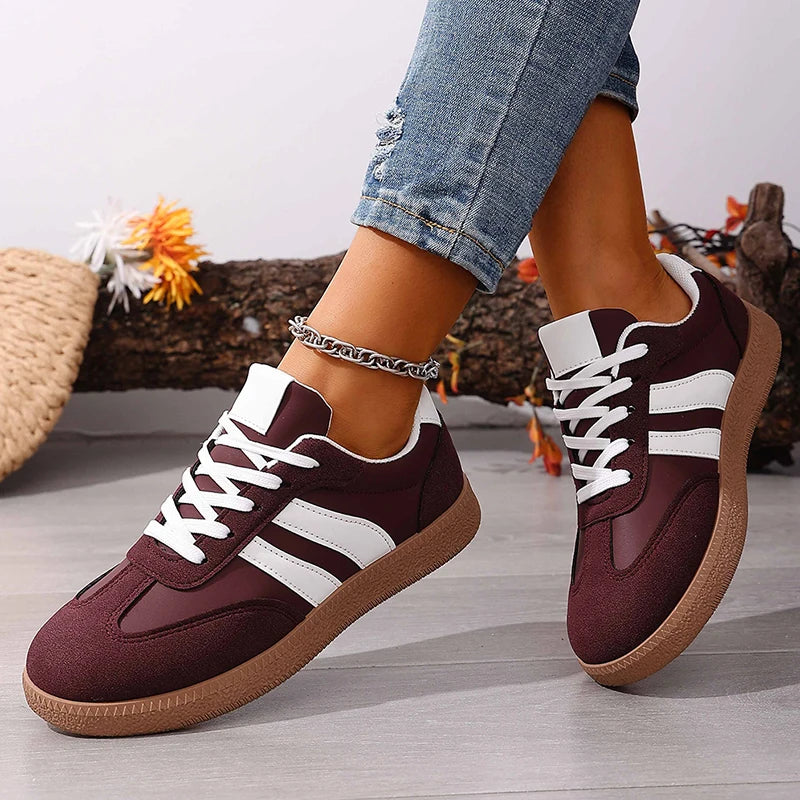 נעלי סניקרס 2 צבעים דגם מישל