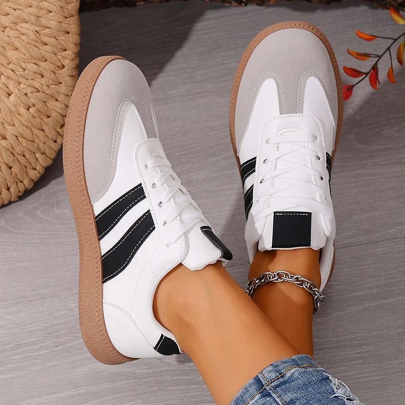 נעלי סניקרס 2 צבעים דגם מישל